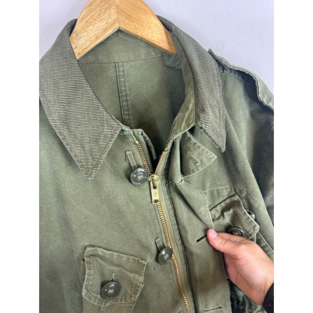 Vintage 1989 Canadian Military OG 107 MK II Combat Coat Field Jacket Green 6346 - Picture 6 of 13
